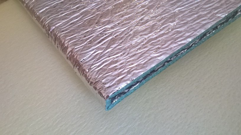 Химически сшитый пенополиэтилен Verdani ППЕ АА  фольгированный с двух сторон.
