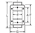 Ревизии с прямоугольной крышкой